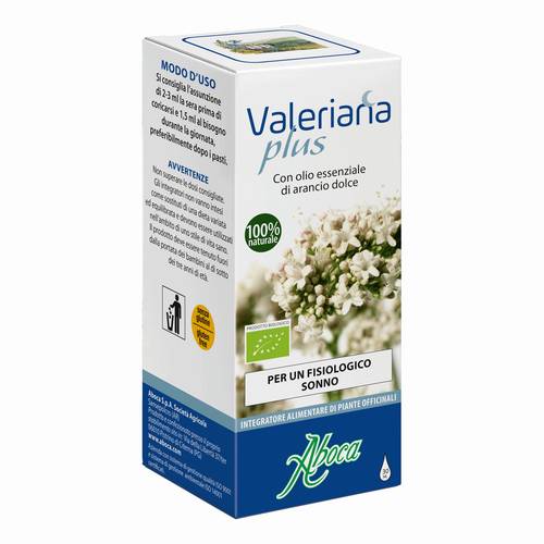 Aboca valeriana plus gocce 30ml Aboca valeriana plus gocce 30ml