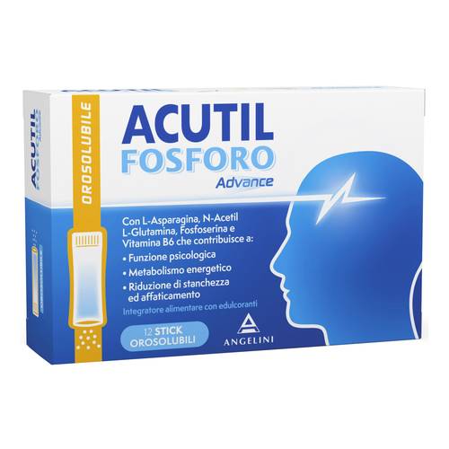 Acutil fosforo 12 stick orosolubili Acutil fosforo 12 stick orosolubili