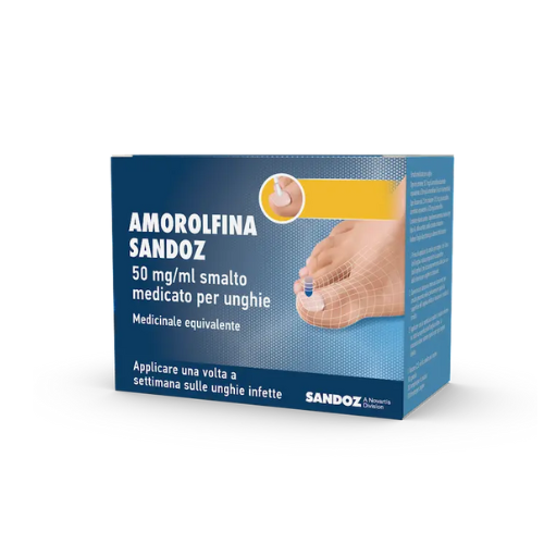 Amorolfina sandoz smalto 2,5ml Amorolfina sandoz smalto 2,5ml