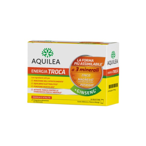 Aquilea energia trocà con ginseng 20 bustine Aquilea energia trocà con ginseng 20 bustine