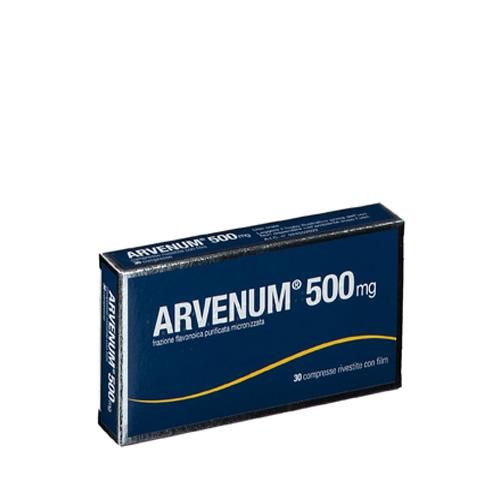 Arvenum 500 mg 30 compresse rivestite Arvenum 500 mg 30 compresse rivestite