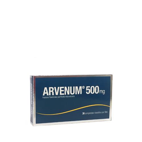 Arvenum 500 mg 60 compresse rivestite Arvenum 500 mg 60 compresse rivestite