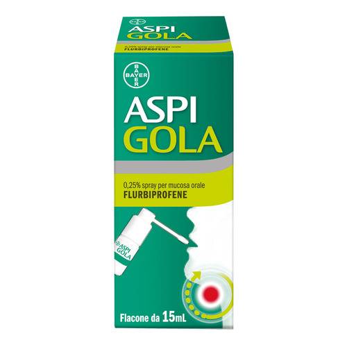 Aspi gola spray 15ml 0,25% Aspi gola spray 15ml 0,25%
