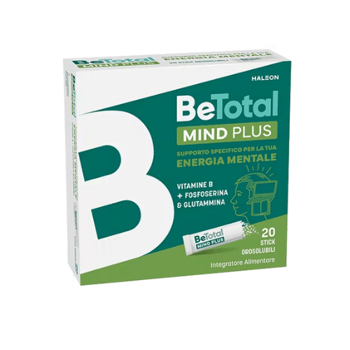 BeTotal Mind Plus 20 bustine orosolubili Vitamina B BeTotal Mind Plus 20 bustine orosolubili Vitamina B