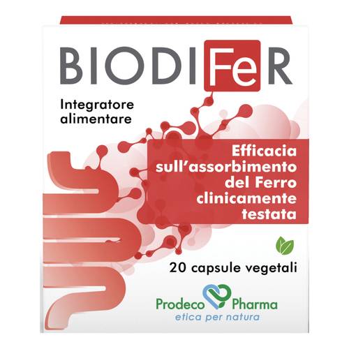 Biodifer 20 capsule vegetali Prodeco Biodifer 20 capsule vegetali Prodeco