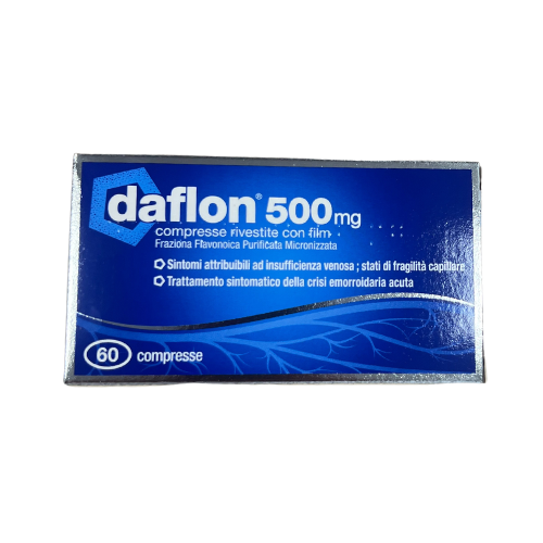 Daflon 60 compresse rivestite 500 mg Daflon 60 compresse rivestite 500 mg
