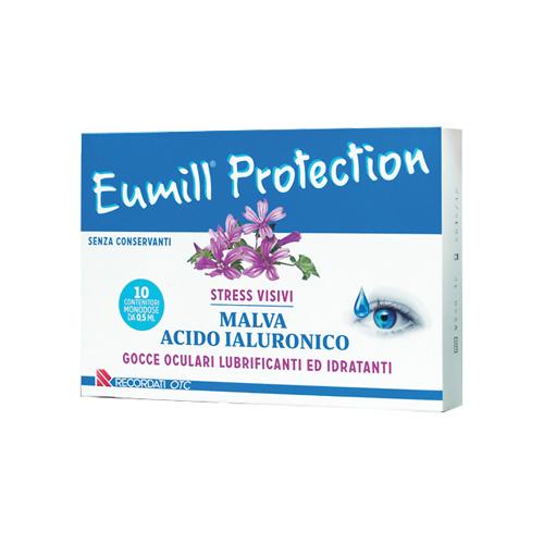 Eumill protection gocce oculari 10 contenitori monodose 0,5 ml Eumill protection gocce oculari 10 contenitori monodose 0,5 ml