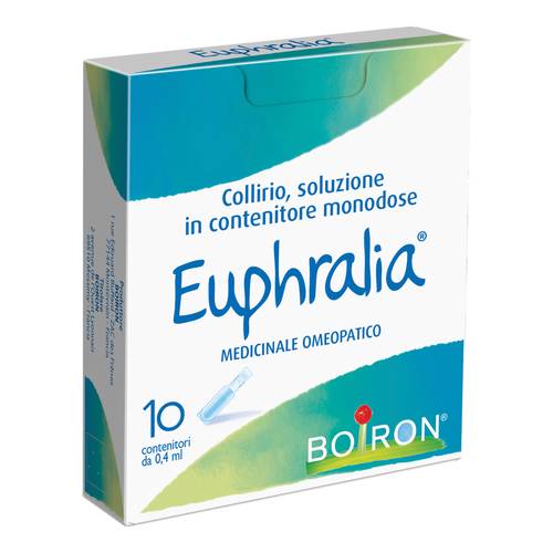 Euphralia collirio monodose 10 contenitori 0,4 ml Euphralia collirio monodose 10 contenitori 0,4 ml
