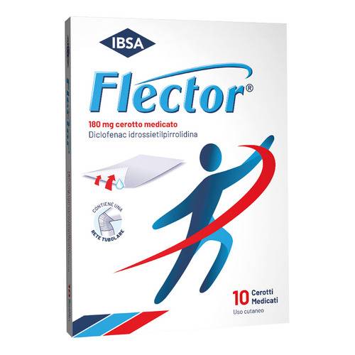 Flector 10 cerotti medicati 180mg Flector 10 cerotti medicati 180mg
