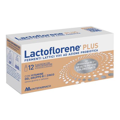 Lactoflorene Plus 12 flaconi Lactoflorene Plus 12 flaconi