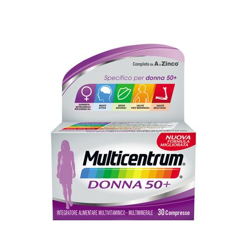 Multicentrum donna 50+ 30 compresse Multicentrum donna 50+ 30 compresse