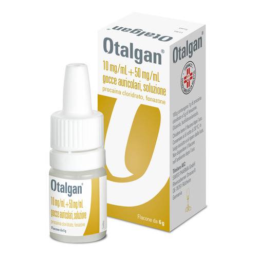 Otalgan gocce auricolari flacone 6g Otalgan gocce auricolari flacone 6g