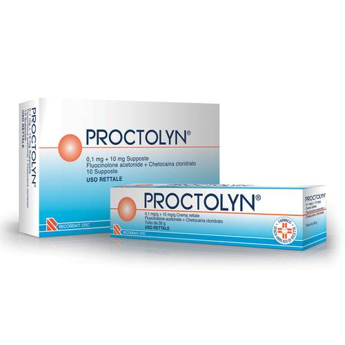 Proctolyn 10 supposte 0,1mg+10mg Proctolyn 10 supposte 0,1mg+10mg
