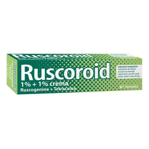 Ruscoroid crema rettale 40g 1%+1% Ruscoroid crema rettale 40g 1%+1%