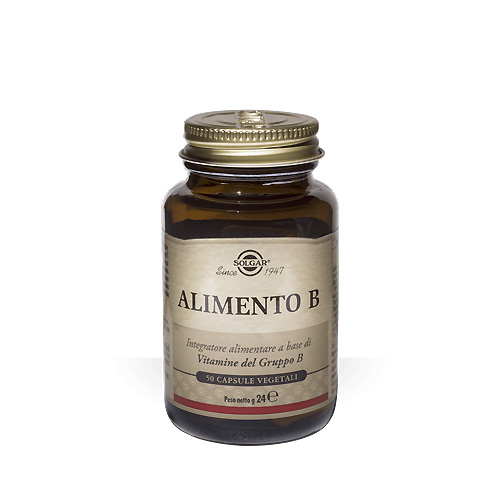 Solgar Alimento B vitamine gruppo B 50 capsule vegetali Solgar Alimento B vitamine gruppo B 50 capsule vegetali