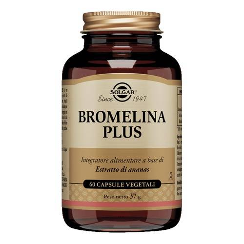 Solgar bromelina plus 60 capsule Solgar bromelina plus 60 capsule