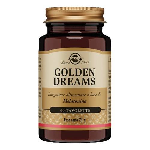 Solgar golden dreams 60 tavolette Solgar golden dreams 60 tavolette