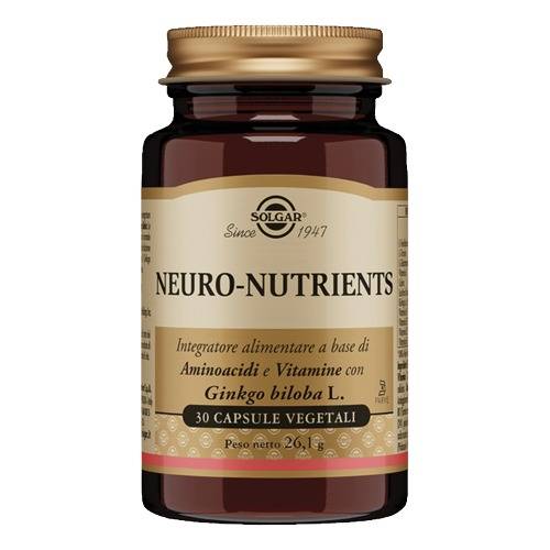 Solgar neuro nutrients 30 capsule vegetali Solgar neuro nutrients 30 capsule vegetali