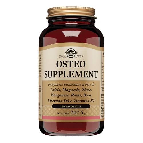 Solgar osteo supplement 120 tavolette Solgar osteo supplement 120 tavolette