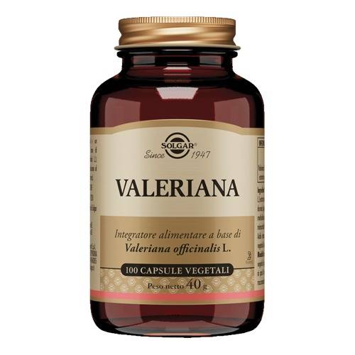 Solgar valeriana 100 capsule vegetali Solgar valeriana 100 capsule vegetali
