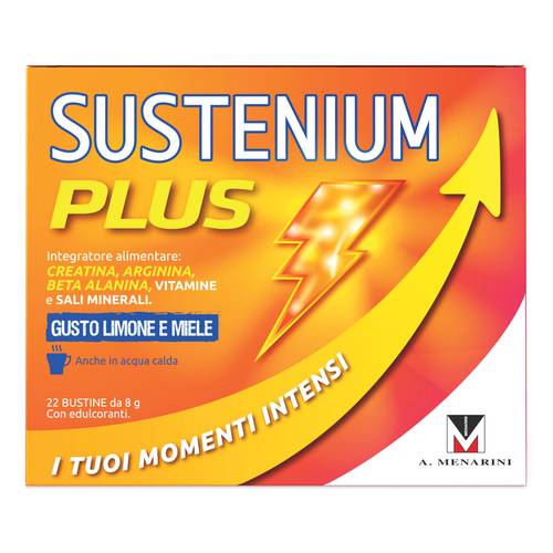 Sustenium plus limone miele 22 bustine Sustenium plus limone miele 22 bustine