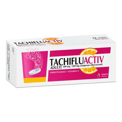 Tachifluactiv 12 compresse 500+200mg Tachifluactiv 12 compresse 500+200mg