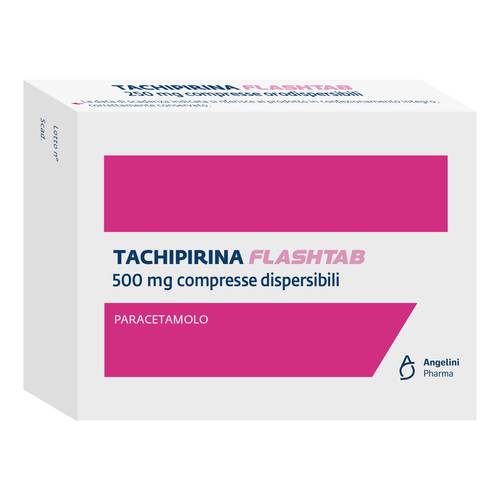Tachipirina Flashtab 16 compresse 500mg Tachipirina Flashtab 16 compresse 500mg