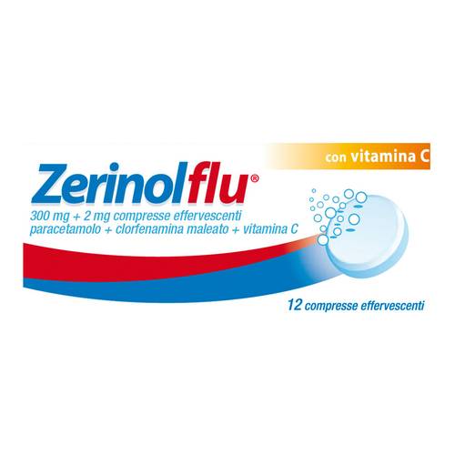 Zerinolflu 12 compresse effervescenti Zerinolflu 12 compresse effervescenti